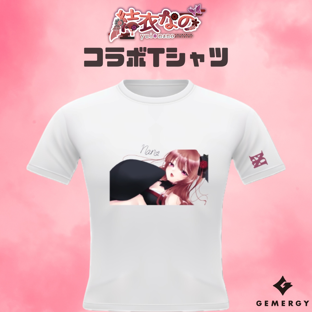 人気VTuber「結衣なの」様　コラボシャツ